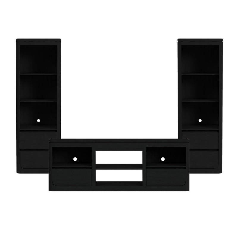 Rosalie - 3 Piece Entertainment Unit With 71" TV Console