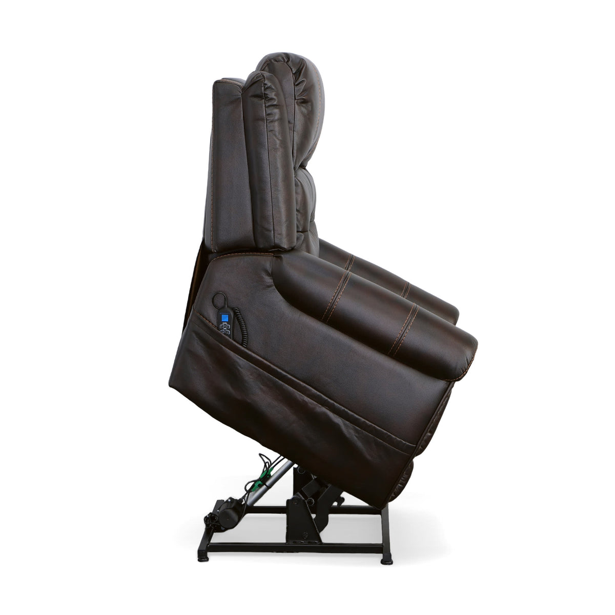 Flexsteel Oscar Power Lift Recliner with Right-Hand Control & Power Headrest