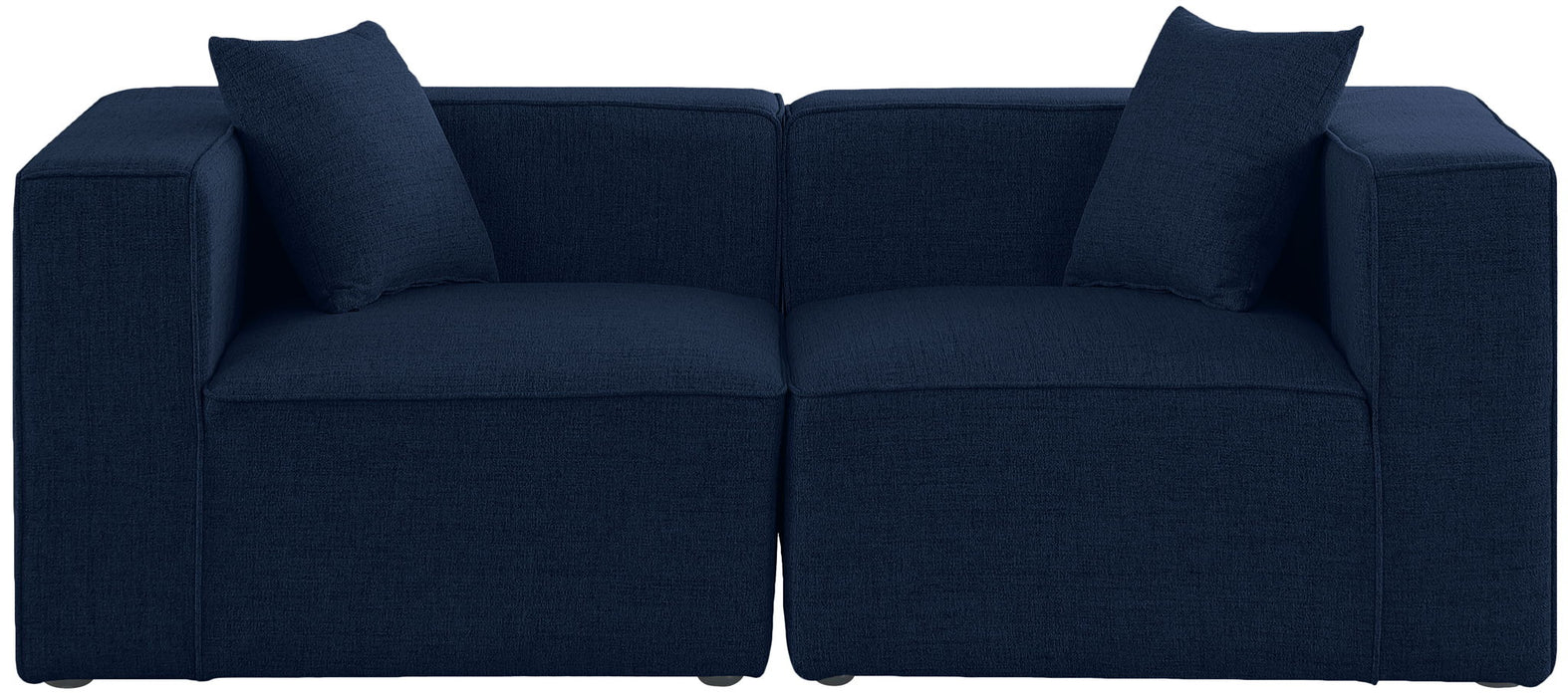 Cube - Linen Modular 2 Seat Sofa