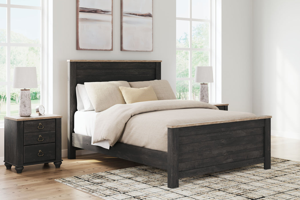 Nanforth - Panel Bed