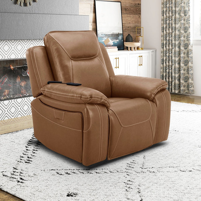 Callihan - Swivel Glider Recliner P3 - Brown