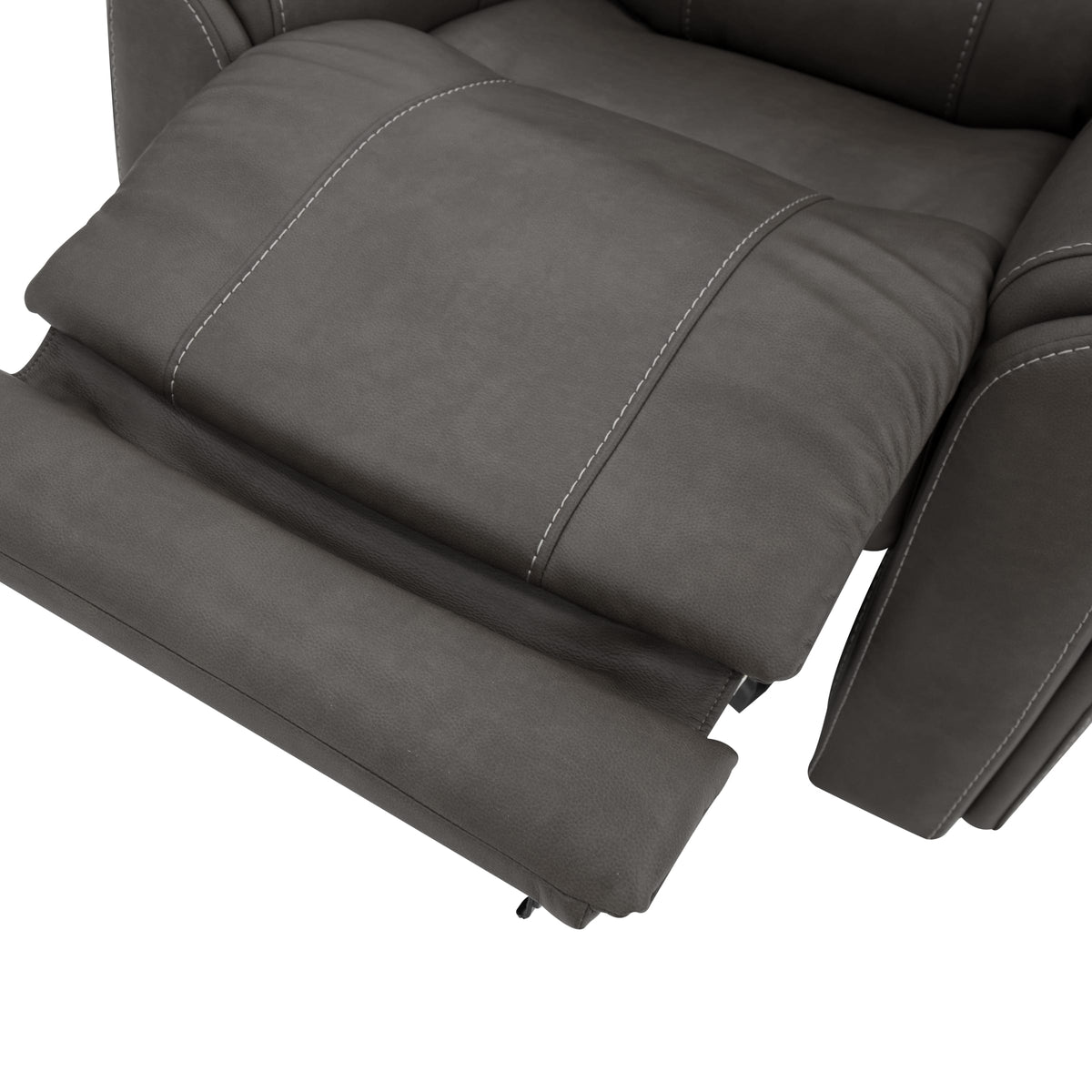 Flexsteel Carter Power Rocking Recliner with Power Headrest, Lumbar, Heat & Massage