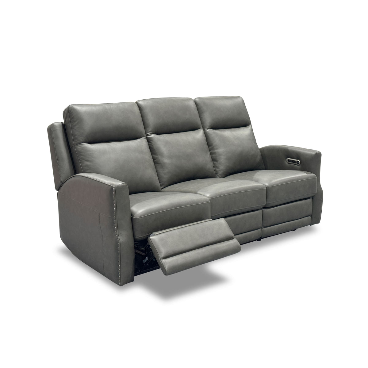 Flexsteel Maxwell Power Reclining Sofa with Power Headrests and Lumbar