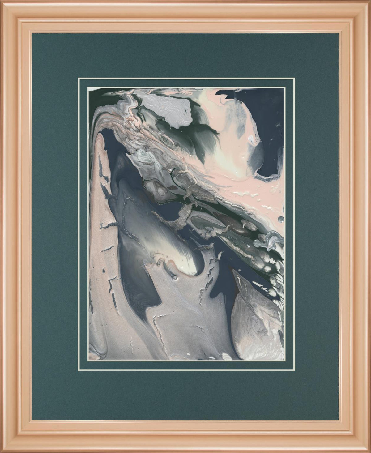 34x40 Sage Advice Abstract II By Natalie Sizemore - Dark Gray