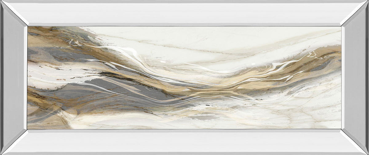 Canyonlands By Mark Chandon - Mirror Framed Print Wall Art - Beige