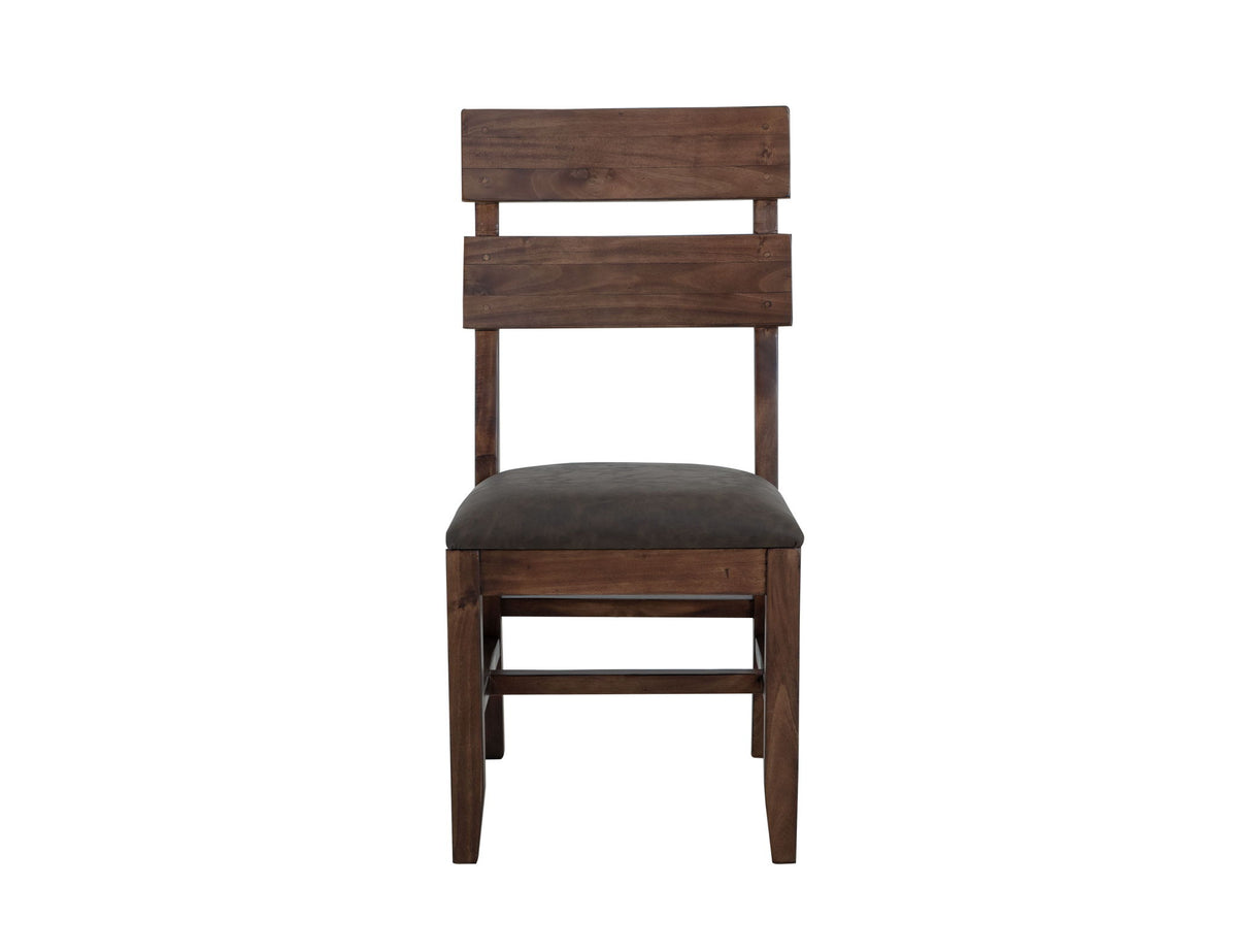 Parota - Ladder Back Chair (Set of 2) - Cinnamon Brown