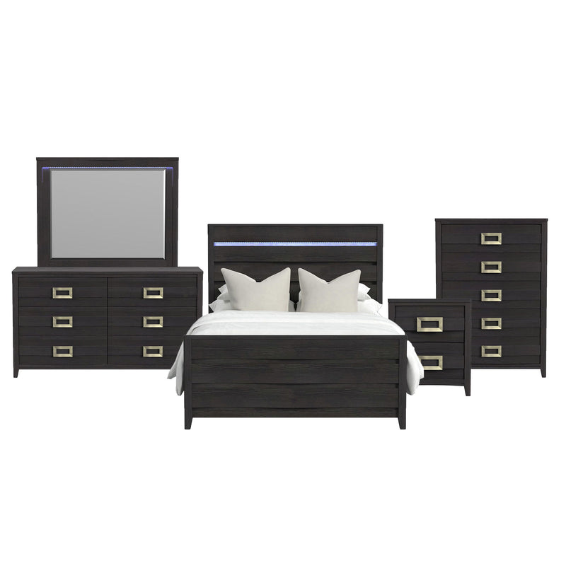 Tobias - Bedroom Set With LED