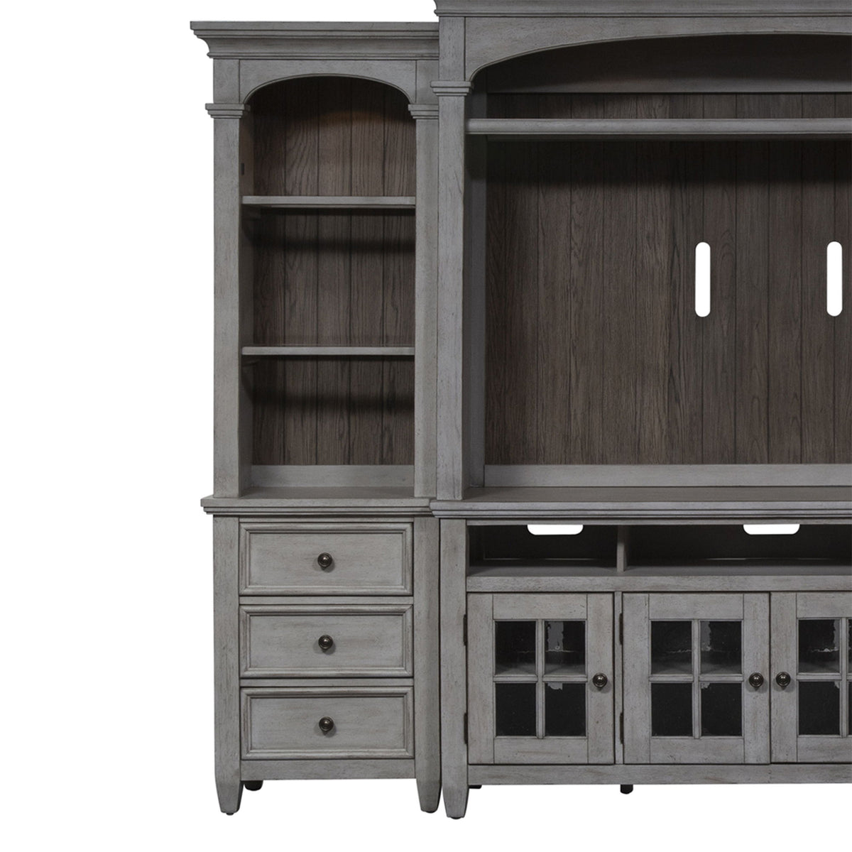 Heartland - Left Pier - Antique White / Tobacco Tops