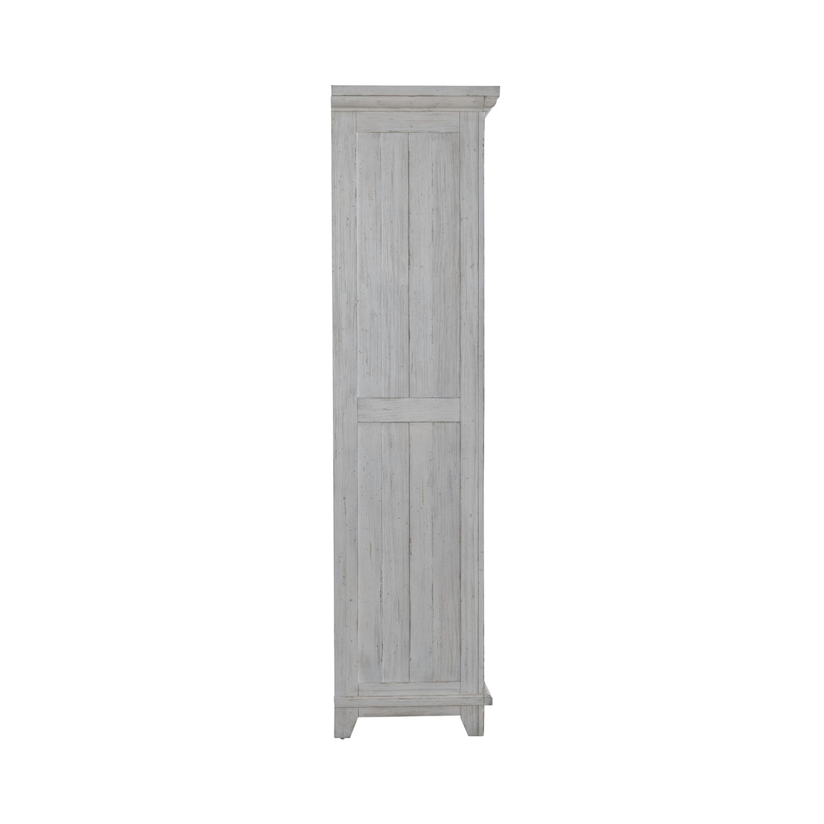 River Place - Armoire - Riverstone White & Tobacco