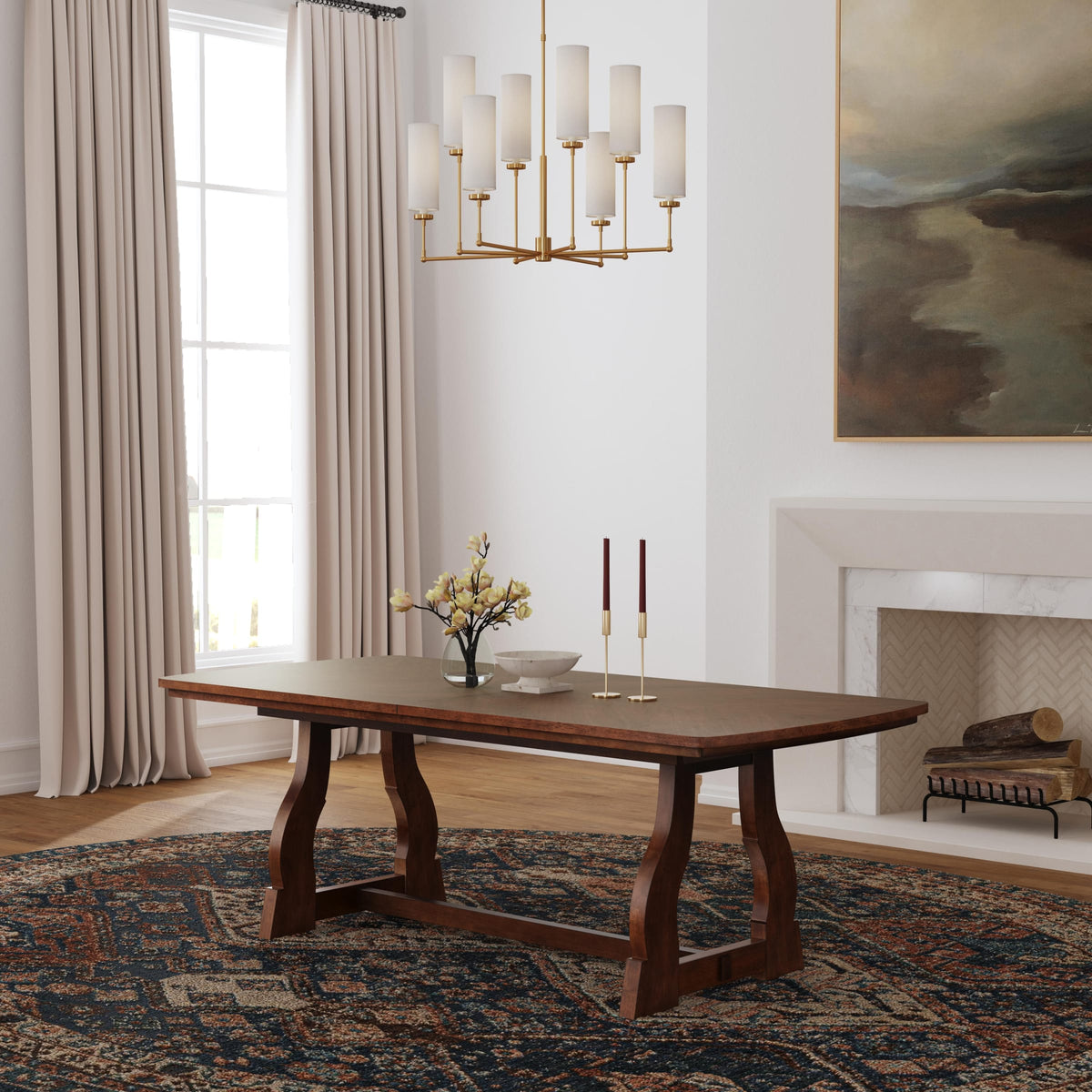 Flexsteel Bellevue Rectangular Dining Table