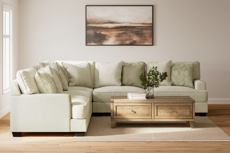 Rawcliffe - 5-Piece Sectional - Parchment