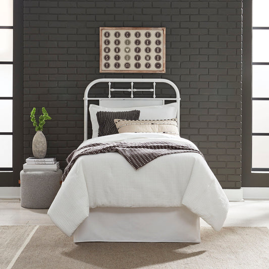 Vintage Series Queen Metal Headboard – Black