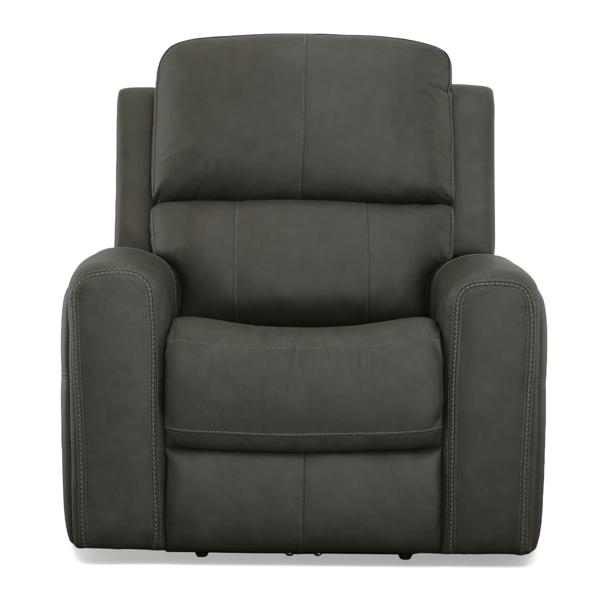 Flexsteel Linden Power Recliner with Power Headrest & Lumbar