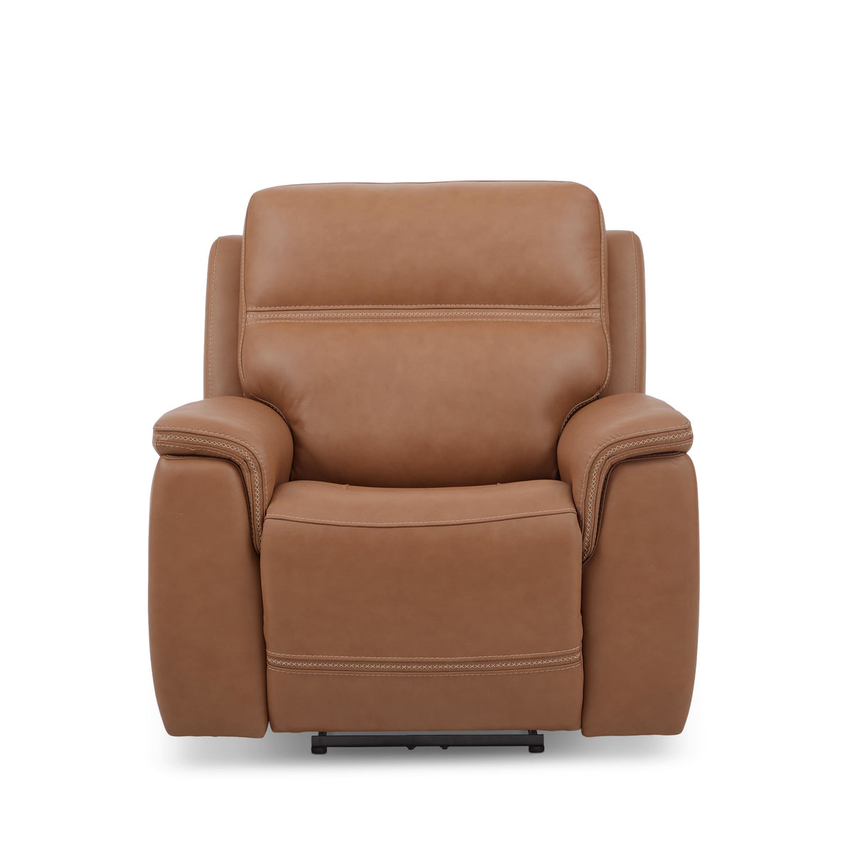 Flexsteel Sawyer Power Recliner with Power Headrest & Lumbar