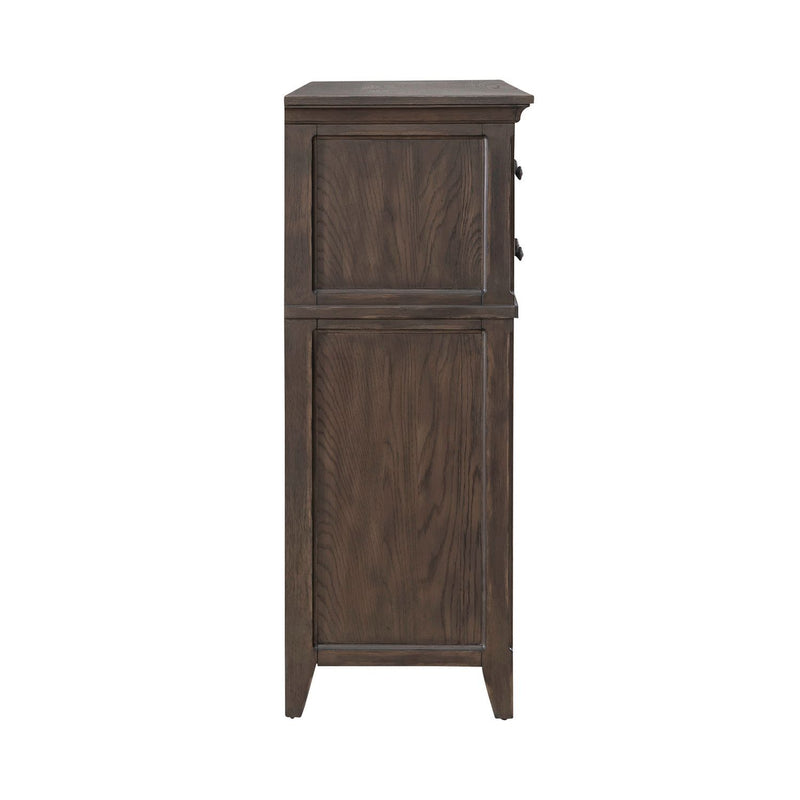 Paradise Valley - 10 Drawer Chesser - Saddle Brown