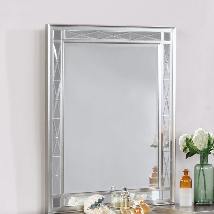 Leighton - Vanity Mirror - Metallic Mercury