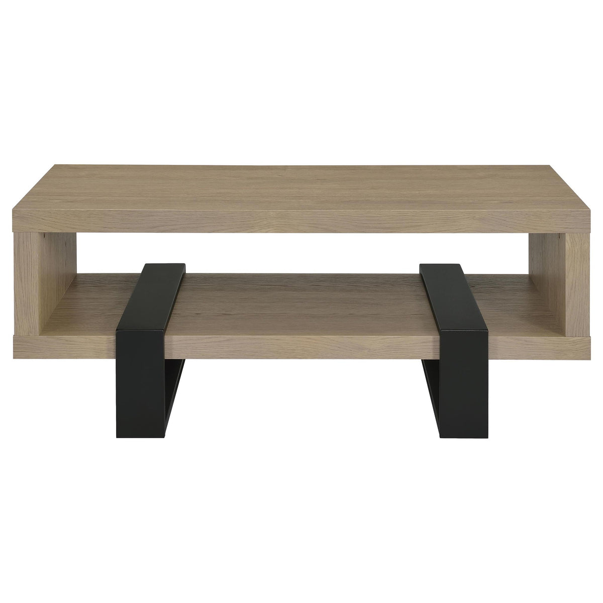 Dinard Engineered Wood Cocktail Coffee Table Latte