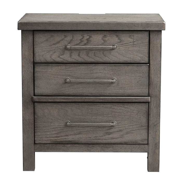 Modern Farmhouse - 3 Drawer Night Stand