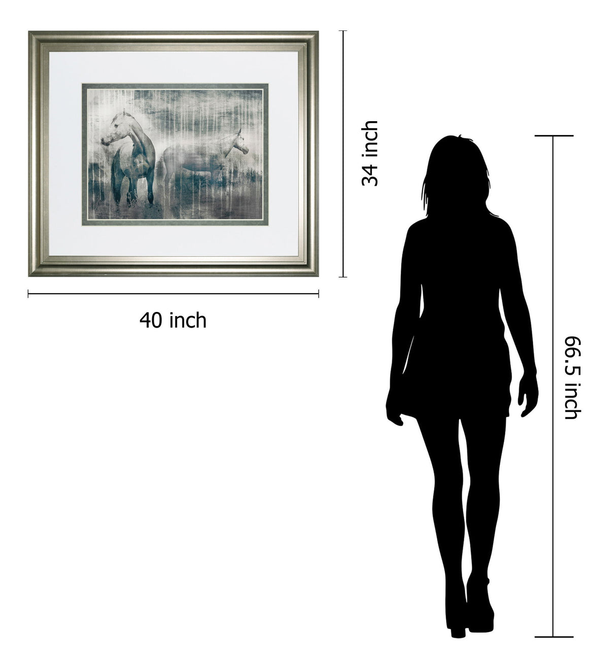 Grey Serenade By Edward Selkirk - Framed Print Wall Art - Dark Gray
