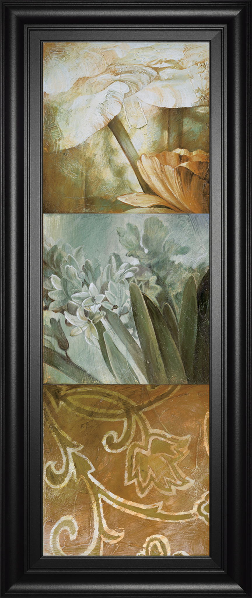 Square Choices By Thompson - Wall Art - Wide 3 Inch - Light Brown