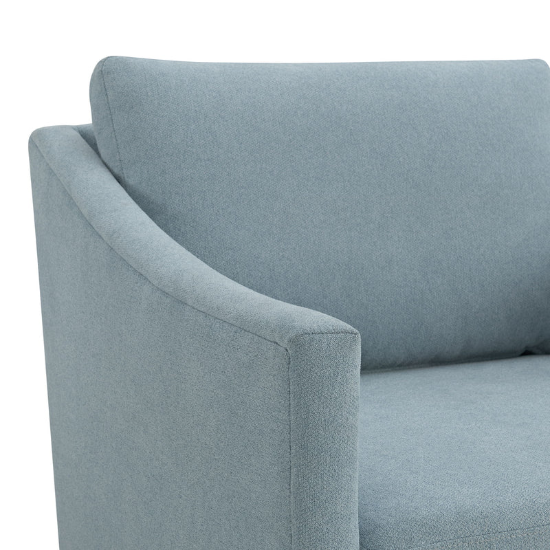 Acacia - Swivel Chair - Freya Light Blue