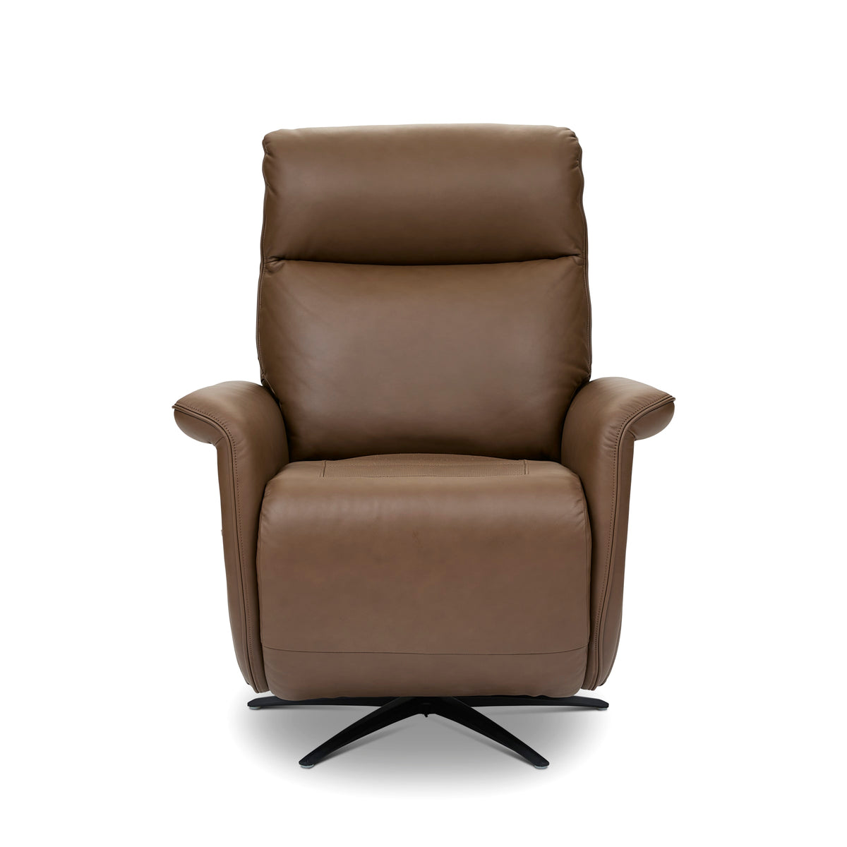 Flexsteel Haven Power Swivel Recliner with Power Headrest, Lumbar, Heat, Massage & Ventilation