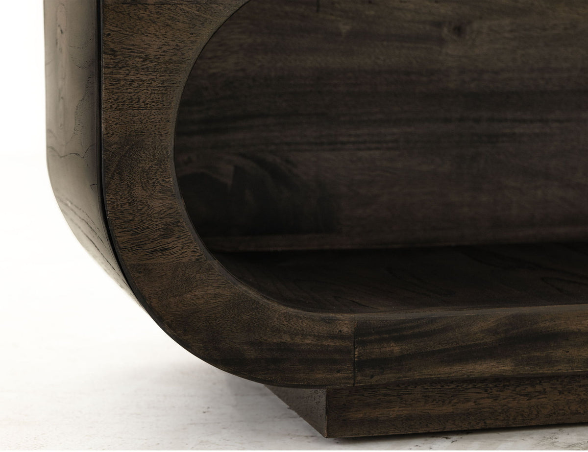 Balam - Wooden Bench With Cushioned Seat