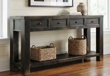 Clearance: Sofa Table – Black