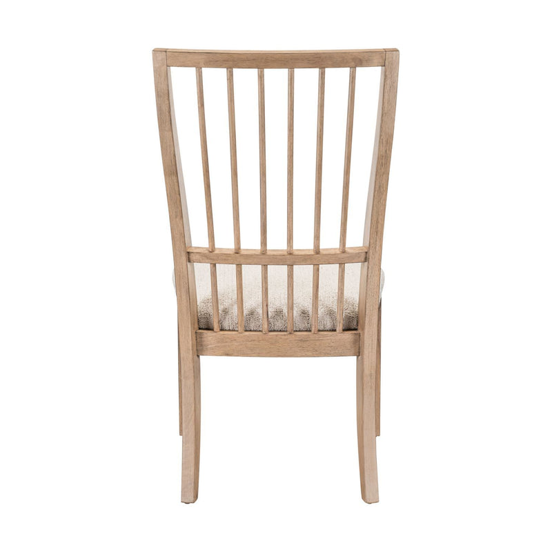 Haven Hills - Spindle Back Side Chair - Camel Beige