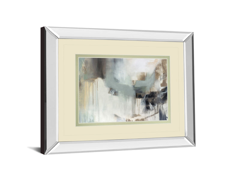 Argentum By Cat Tesla - Mirror Framed Print Wall Art - Beige