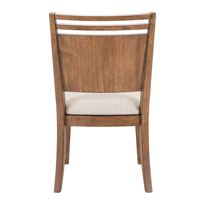 Shaker Lakes - Panel Back Side Chair - Harvest Brown