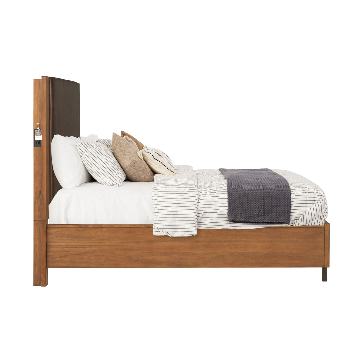 Flexsteel Lincoln King Upholstered Bed