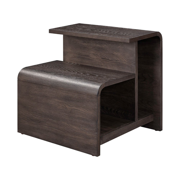 Perspectives - End Table - Brown