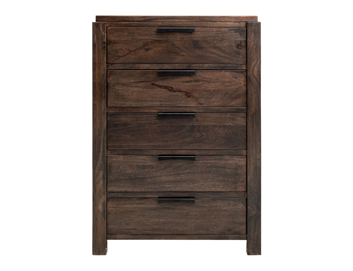 Raramuri - 5 Drawer Chest - Dark Brown
