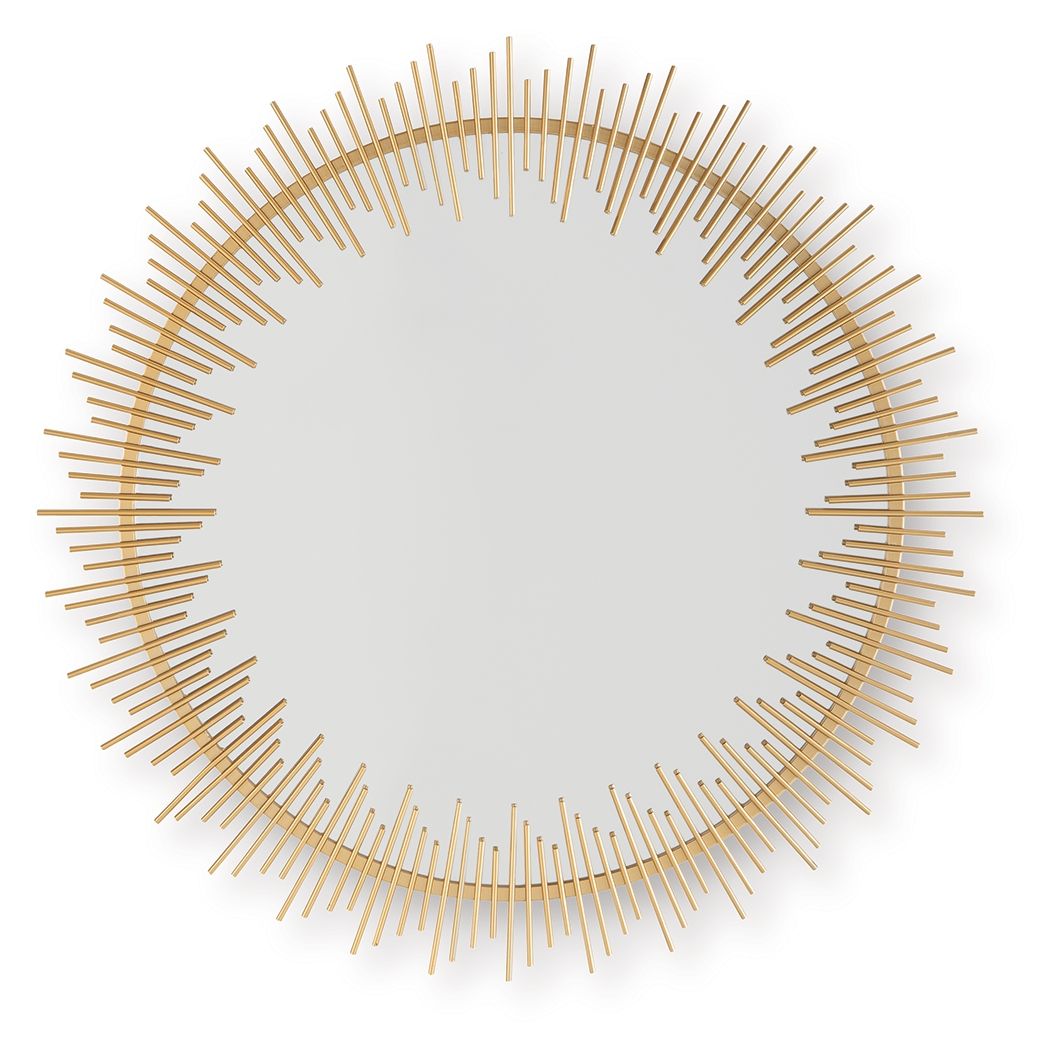 Wainport - Accent Mirror - Gold Finish