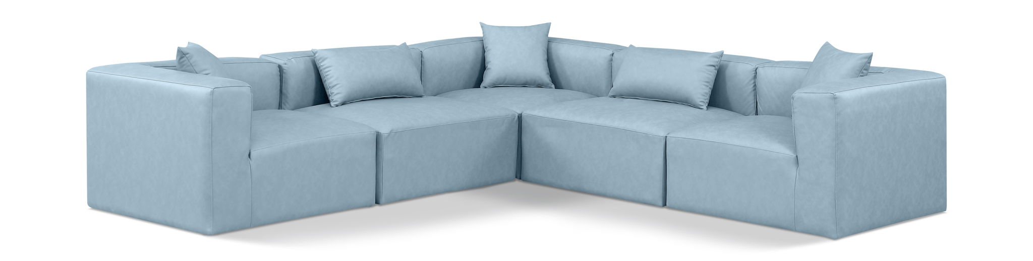 Cube - 5 Piece Modular Corner Sectional