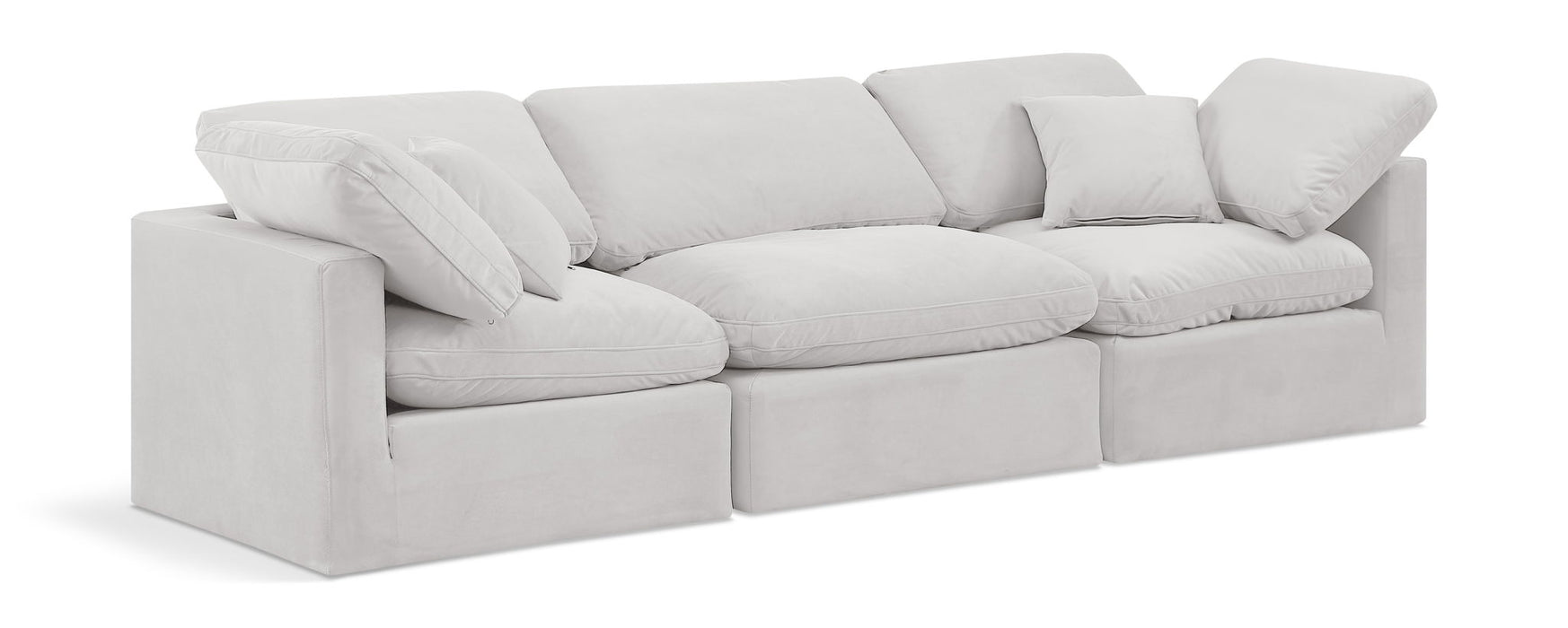 Indulge - Velvet 3 Seat Modular Sofa
