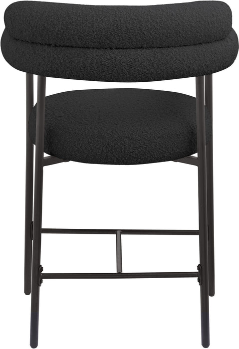 Blake - Counter Stool With Black Base (Set of 2)