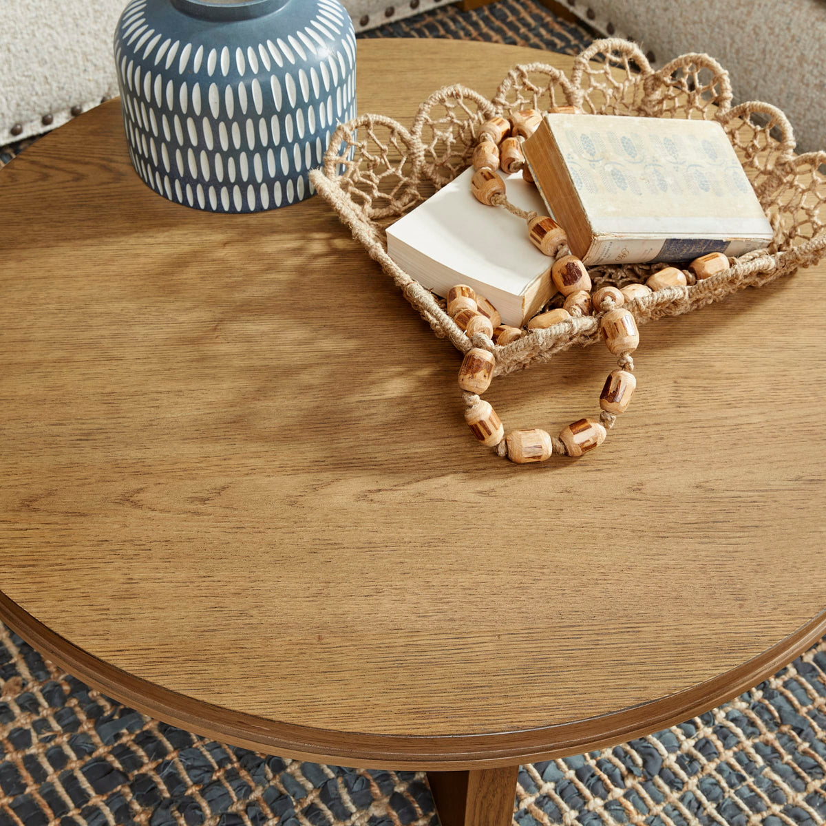 Flexsteel Waterfall Round Coffee Table