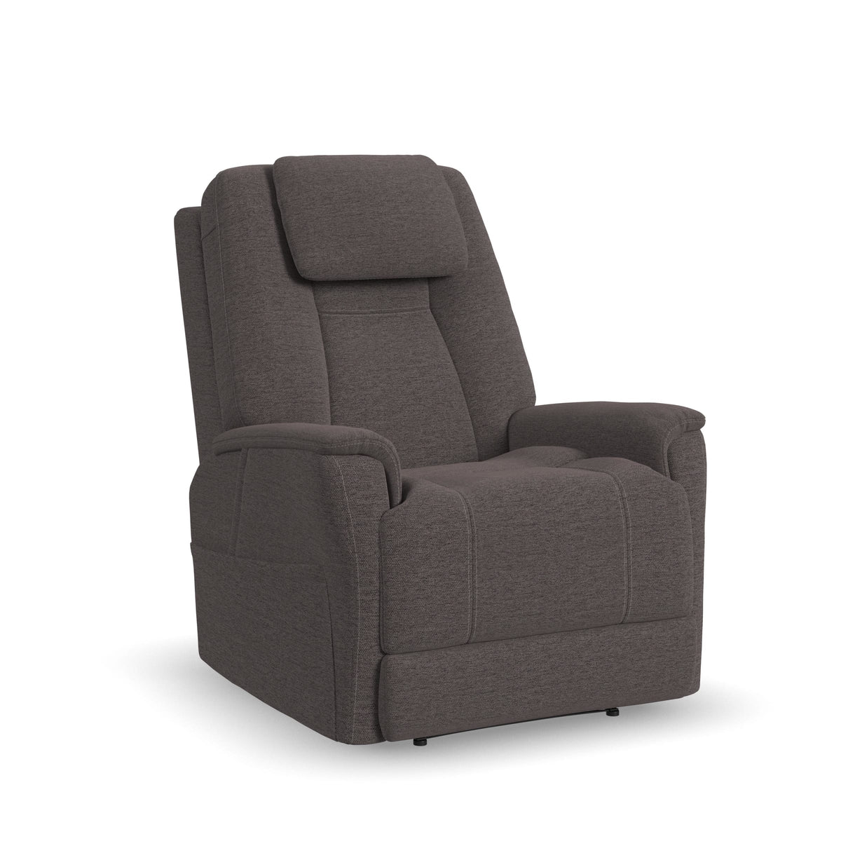 Flexsteel Zecliner Model 3+ Power Rocking Sleep Recliner with Power Headrest, Lumbar, Heat & Massage