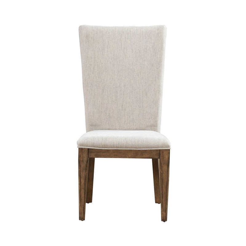 Carolina Park - Upholstered Side Chair - Amber Brown