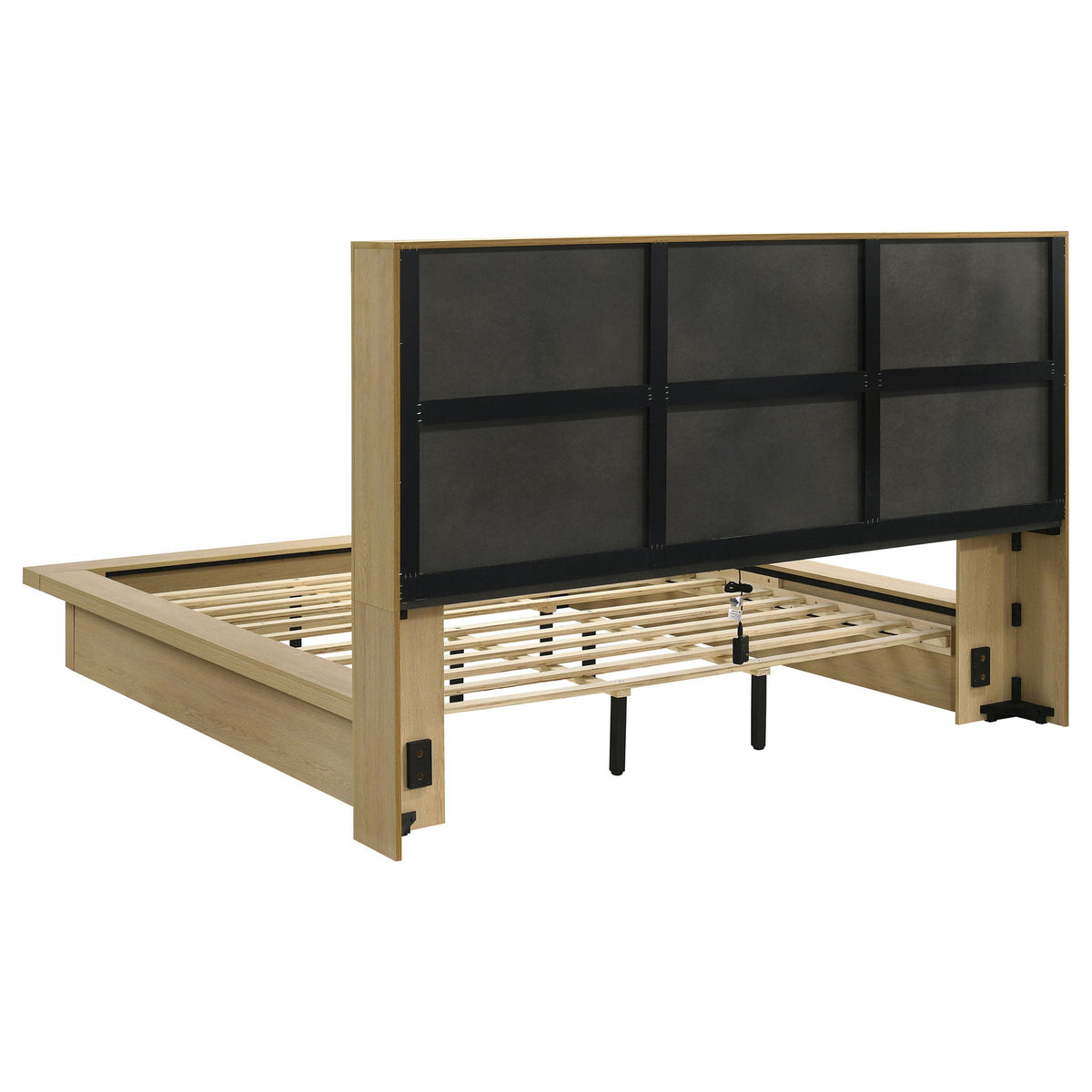 Hendricks 4-piece California King Bedroom Set Light Oak