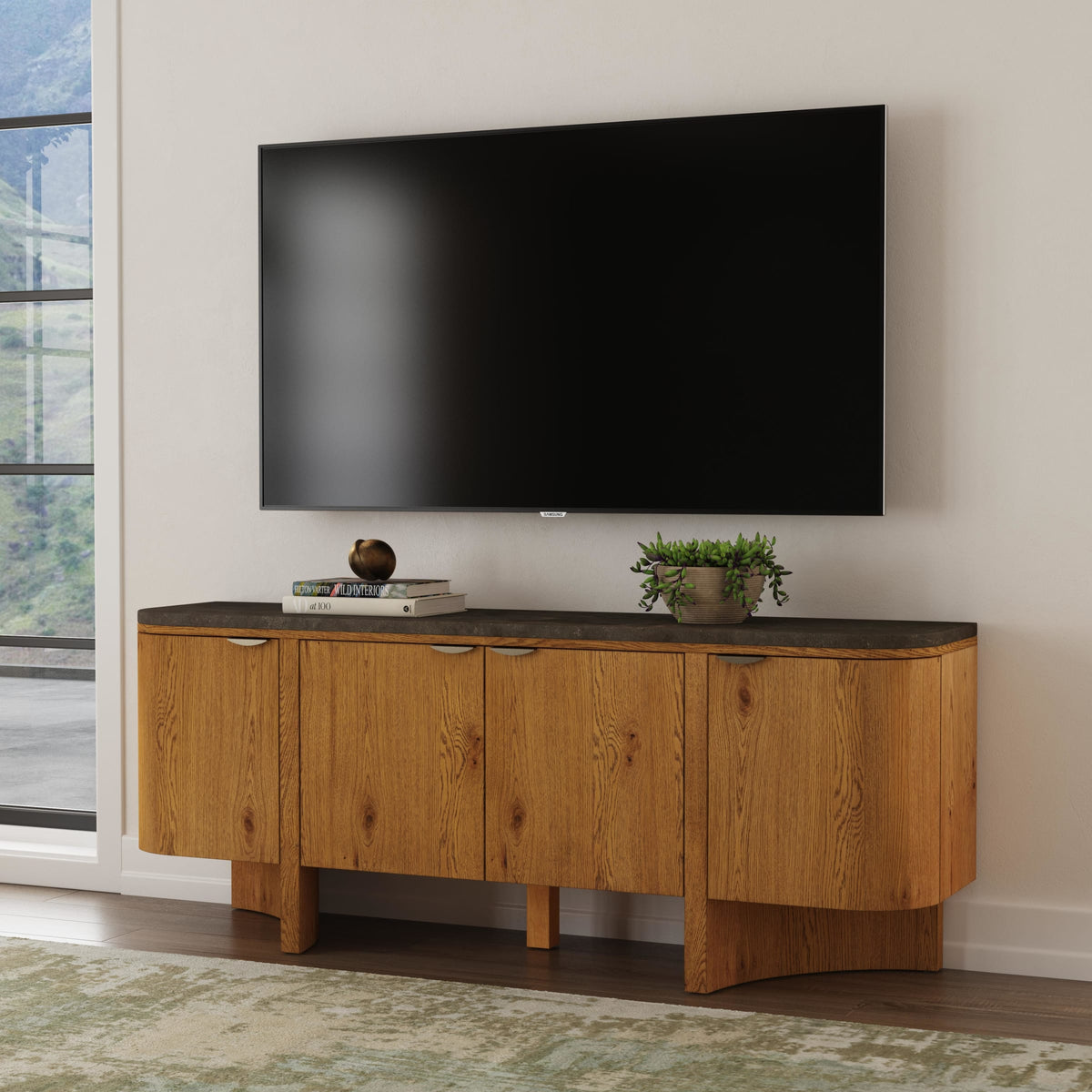 Flexsteel Eclipse Entertainment Base - Dark