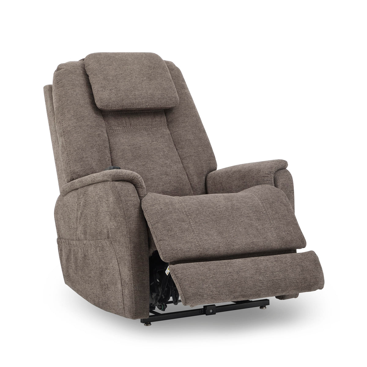 Flexsteel Zecliner Model 3+ Power Rocking Sleep Recliner with Power Headrest, Lumbar, Heat & Massage
