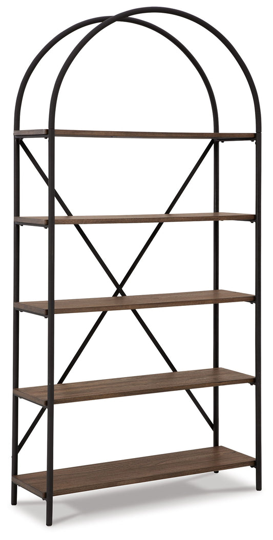 Galtbury - Bookcase - Brown / Black