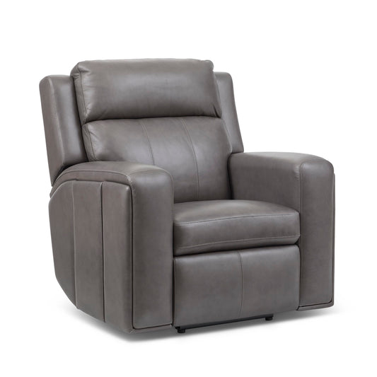 Flexsteel Wyatt Power Recliner with Power Headrest & Lumbar