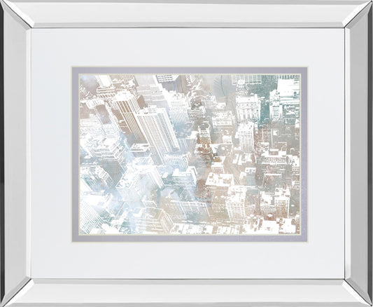 Empire View I Mirror Framed By DanMeneely - Silver