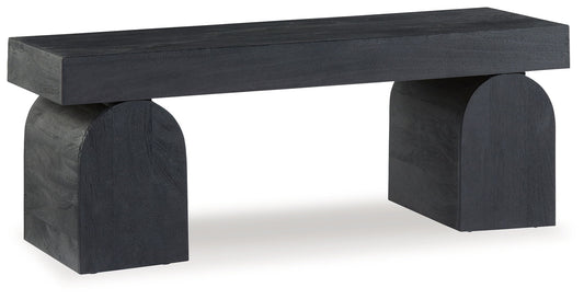 HoLGrove - Accent Bench - Black