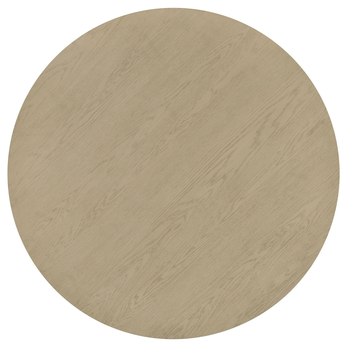 Strouse 47-inch Round Wood Dining Room Table Natural Oak