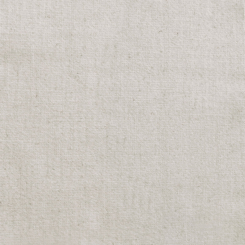 Serene Square Upholstered Ottoman Beige
